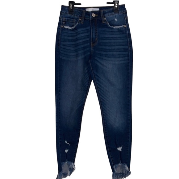 🌹KANCAN SKINNY JEANS - Picture 1 of 8